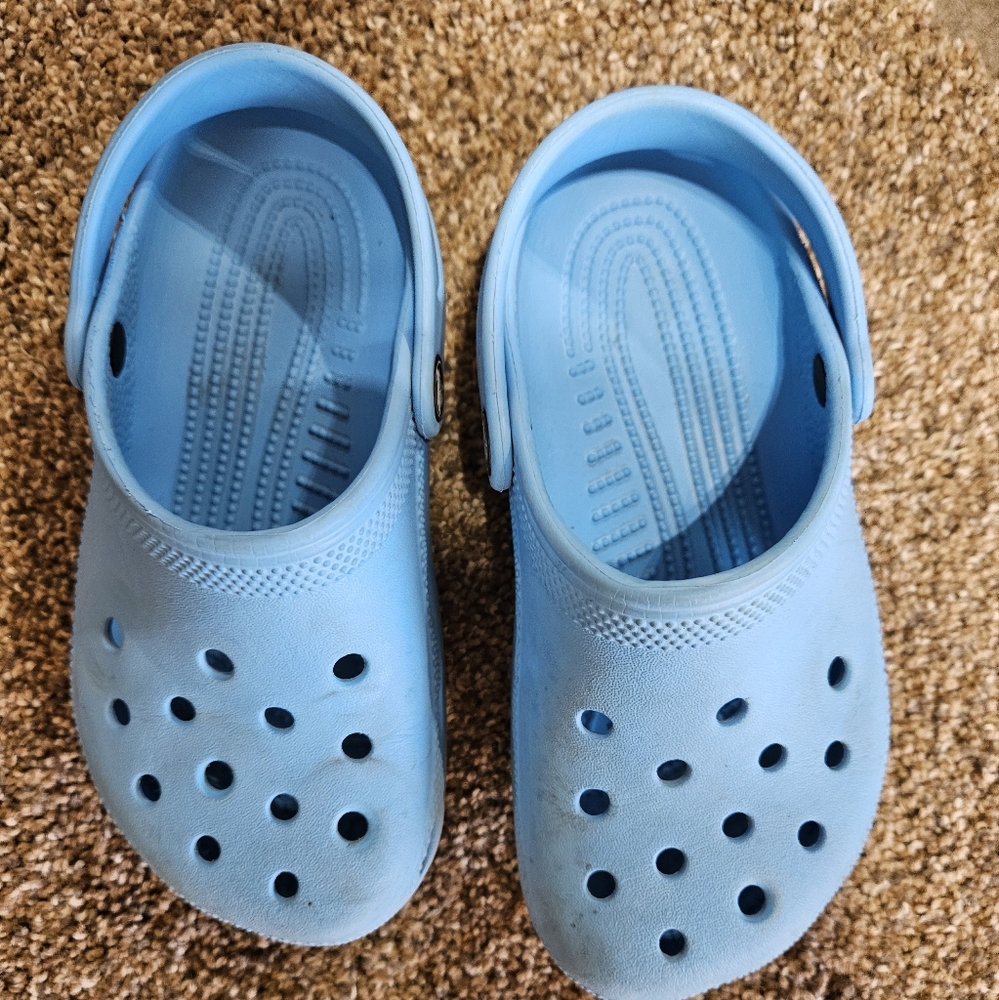 Kids Blue Clogs